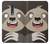 W3855 Sloth Face Cartoon Hülle Schutzhülle Taschen und Leder Flip für Nokia 5