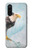 W3843 Bald Eagle On Ice Hülle Schutzhülle Taschen und Leder Flip für OnePlus Nord CE 5G