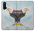 W3843 Bald Eagle On Ice Hülle Schutzhülle Taschen und Leder Flip für OnePlus Nord CE 5G