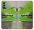 W3845 Green frog Hülle Schutzhülle Taschen und Leder Flip für OnePlus Nord N200 5G