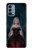 W3847 Lilith Devil Bride Gothic Girl Skull Grim Reaper Hülle Schutzhülle Taschen und Leder Flip für OnePlus Nord N200 5G