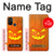 W3828 Pumpkin Halloween Hülle Schutzhülle Taschen und Leder Flip für OnePlus Nord N100