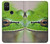 W3845 Green frog Hülle Schutzhülle Taschen und Leder Flip für OnePlus Nord N100