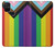 W3846 Pride Flag LGBT Hülle Schutzhülle Taschen und Leder Flip für OnePlus Nord N100