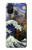 W3851 World of Art Van Gogh Hokusai Da Vinci Hülle Schutzhülle Taschen und Leder Flip für OnePlus Nord N100