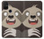 W3855 Sloth Face Cartoon Hülle Schutzhülle Taschen und Leder Flip für OnePlus Nord N100