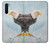 W3843 Bald Eagle On Ice Hülle Schutzhülle Taschen und Leder Flip für OnePlus Nord