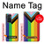 W3846 Pride Flag LGBT Hülle Schutzhülle Taschen und Leder Flip für OnePlus 9RT 5G