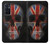 W3848 United Kingdom Flag Skull Hülle Schutzhülle Taschen und Leder Flip für OnePlus 9RT 5G