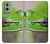 W3845 Green frog Hülle Schutzhülle Taschen und Leder Flip für OnePlus 9 Pro