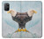 W3843 Bald Eagle On Ice Hülle Schutzhülle Taschen und Leder Flip für OnePlus 8T