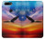 W3841 Bald Eagle Flying Colorful Sky Hülle Schutzhülle Taschen und Leder Flip für OnePlus 5T