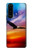 W3841 Bald Eagle Flying Colorful Sky Hülle Schutzhülle Taschen und Leder Flip für Sony Xperia 5 III