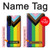 W3846 Pride Flag LGBT Hülle Schutzhülle Taschen und Leder Flip für Sony Xperia 5 III