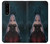 W3847 Lilith Devil Bride Gothic Girl Skull Grim Reaper Hülle Schutzhülle Taschen und Leder Flip für Sony Xperia 5 III