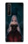 W3847 Lilith Devil Bride Gothic Girl Skull Grim Reaper Hülle Schutzhülle Taschen und Leder Flip für Sony Xperia 1 III