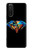 W3842 Abstract Colorful Diamond Hülle Schutzhülle Taschen und Leder Flip für Sony Xperia 5 II
