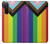 W3846 Pride Flag LGBT Hülle Schutzhülle Taschen und Leder Flip für Sony Xperia 5 II