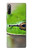 W3845 Green frog Hülle Schutzhülle Taschen und Leder Flip für Sony Xperia L4