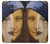 W3853 Mona Lisa Gustav Klimt Vermeer Hülle Schutzhülle Taschen und Leder Flip für Sony Xperia XA2