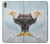 W3843 Bald Eagle On Ice Hülle Schutzhülle Taschen und Leder Flip für Sony Xperia XA1