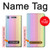 W3849 Colorful Vertical Colors Hülle Schutzhülle Taschen und Leder Flip für Sony Xperia XZ1