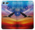 W3841 Bald Eagle Flying Colorful Sky Hülle Schutzhülle Taschen und Leder Flip für Sony Xperia XZ Premium