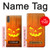 W3828 Pumpkin Halloween Hülle Schutzhülle Taschen und Leder Flip für Sony Xperia XZ