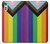 W3846 Pride Flag LGBT Hülle Schutzhülle Taschen und Leder Flip für Sony Xperia XZ
