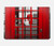 W0058 British Red Telephone Box Hülle Schutzhülle Taschen für MacBook Pro 14 M1,M2,M3 (2021,2023) - A2442, A2779, A2992, A2918
