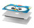 W2521 Cute Nerd Owl Cartoon Hülle Schutzhülle Taschen für MacBook Pro 14 M1,M2,M3 (2021,2023) - A2442, A2779, A2992, A2918