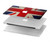 W2894 Vintage British Flag Hülle Schutzhülle Taschen für MacBook Pro 14 M1,M2,M3 (2021,2023) - A2442, A2779, A2992, A2918