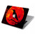 W3328 Crow Red Moon Hülle Schutzhülle Taschen für MacBook Pro 14 M1,M2,M3 (2021,2023) - A2442, A2779, A2992, A2918