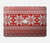 W3384 Winter Seamless Knitting Pattern Hülle Schutzhülle Taschen für MacBook Pro 14 M1,M2,M3 (2021,2023) - A2442, A2779, A2992, A2918