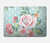 W3494 Vintage Rose Polka Dot Hülle Schutzhülle Taschen für MacBook Pro 14 M1,M2,M3 (2021,2023) - A2442, A2779, A2992, A2918