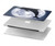 W3510 Dolphin Moon Night Hülle Schutzhülle Taschen für MacBook Pro 14 M1,M2,M3 (2021,2023) - A2442, A2779, A2992, A2918