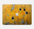 W3528 Bullet Rusting Yellow Metal Hülle Schutzhülle Taschen für MacBook Pro 14 M1,M2,M3 (2021,2023) - A2442, A2779, A2992, A2918