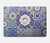 W3537 Moroccan Mosaic Pattern Hülle Schutzhülle Taschen für MacBook Pro 14 M1,M2,M3 (2021,2023) - A2442, A2779, A2992, A2918