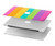 W3678 Colorful Rainbow Vertical Hülle Schutzhülle Taschen für MacBook Pro 14 M1,M2,M3 (2021,2023) - A2442, A2779, A2992, A2918