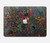 W3815 Psychedelic Art Hülle Schutzhülle Taschen für MacBook Pro 14 M1,M2,M3 (2021,2023) - A2442, A2779, A2992, A2918