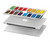 W3243 Watercolor Paint Set Hülle Schutzhülle Taschen für MacBook Pro 16 M1,M2 (2021,2023) - A2485, A2780