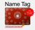 W3355 Bandana Red Pattern Hülle Schutzhülle Taschen für MacBook Pro 16 M1,M2 (2021,2023) - A2485, A2780