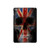 W3848 United Kingdom Flag Skull Tablet Hülle Schutzhülle Taschen für iPad mini 4, iPad mini 5, iPad mini 5 (2019)