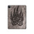 W3832 Viking Norse Bear Paw Berserkers Rock Tablet Hülle Schutzhülle Taschen für iPad Pro 12.9 (2022,2021,2020,2018, 3rd, 4th, 5th, 6th)