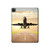 W3837 Airplane Take off Sunrise Tablet Hülle Schutzhülle Taschen für iPad Pro 12.9 (2022,2021,2020,2018, 3rd, 4th, 5th, 6th)