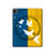 W3857 Peace Dove Ukraine Flag Tablet Hülle Schutzhülle Taschen für iPad Pro 12.9 (2022,2021,2020,2018, 3rd, 4th, 5th, 6th)