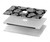 W3835 Cute Ghost Pattern Hülle Schutzhülle Taschen für MacBook Air 13″ - A1932, A2179, A2337