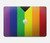 W3846 Pride Flag LGBT Hülle Schutzhülle Taschen für MacBook Pro 13″ - A1706, A1708, A1989, A2159, A2289, A2251, A2338