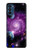 W3689 Galaxy Outer Space Planet Hülle Schutzhülle Taschen und Leder Flip für Motorola Moto G41