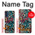 W3712 Pop Art Pattern Hülle Schutzhülle Taschen und Leder Flip für Motorola Moto G41